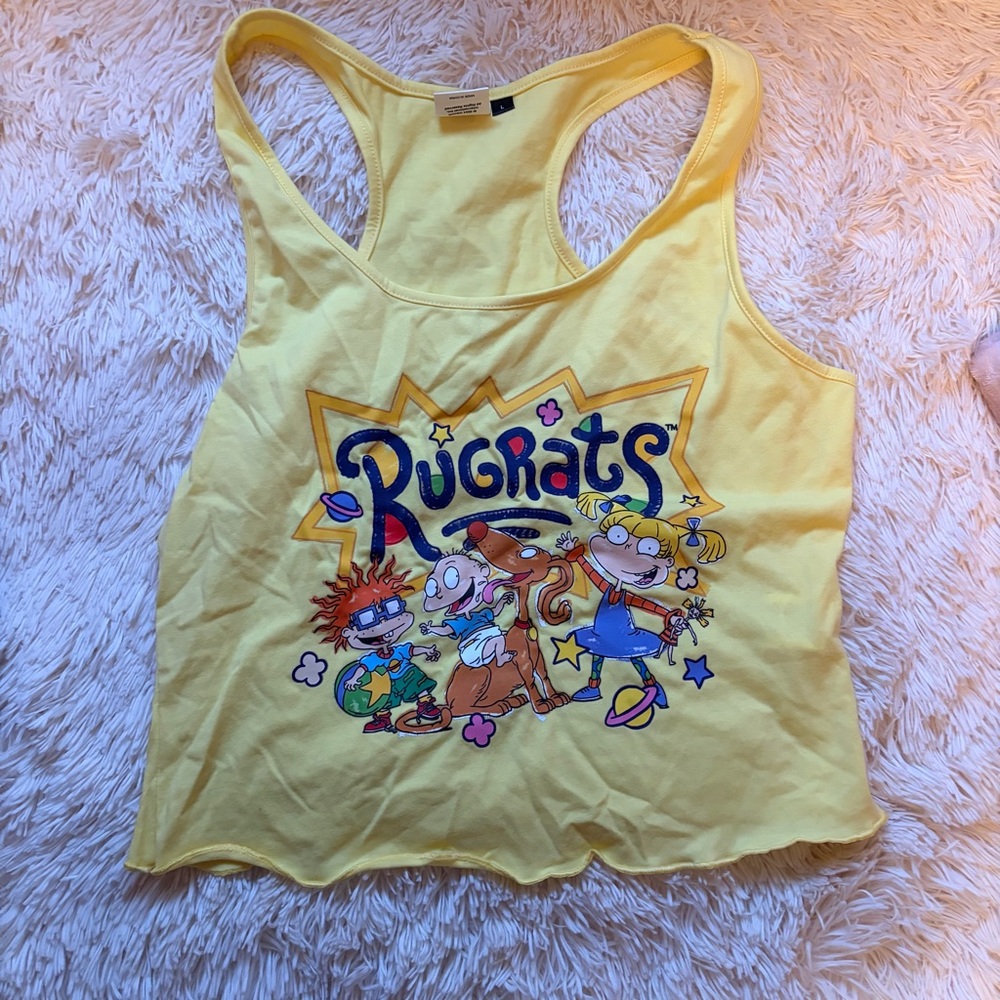 SHEIN X Nickelodeon Rugrats Cropped Tank